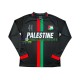Club Deportivo Palestino Trøje Center Stripre Hjemmebane 2024-2025 Lange ærmer ,Mænd