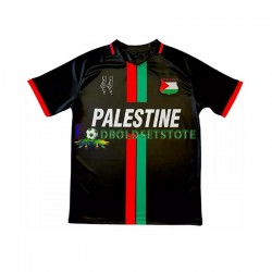 Club Deportivo Palestino Trøje Center Stripre Hjemmebane 2024-2025 Kort ærmer ,Mænd