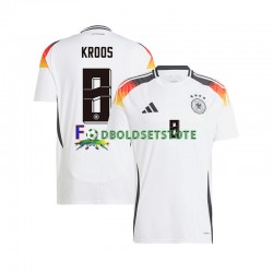 Tyskland Trøje Toni Kroos 8 Hjemmebane Euro 2024 Kort ærmer ,Mænd
