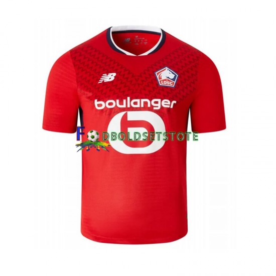 LOSC Lille Trøje Hjemmebane 2024-2025 Kort ærmer ,Mænd LOSC Lille Trøje Hjemmebane 2024-2025 Kort ærmer ,Mænd