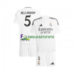 Real Madrid Trøje Jude Bellingham 5 Hjemmebane 2024-2025 Kort ærmer ,Børn Fodboldsæt