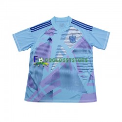 Spanien Trøje Målmand Udebane Euro 2024 Kort ærmer ,Mænd