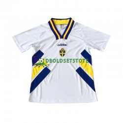Sverige Trøje Retro Udebane 1994 Kort ærmer ,Mænd