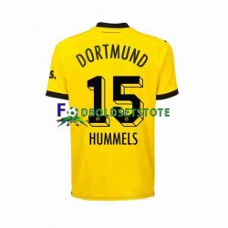 Borussia Dortmund Trøje Mats Hummels 15 Hjemmebane 2023-2024 Kort ærmer ,Mænd