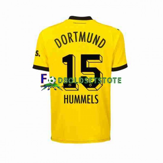 Borussia Dortmund Trøje Mats Hummels 15 Hjemmebane 2023-2024 Kort ærmer ,Mænd Borussia Dortmund Trøje Mats Hummels 15 Hjemmebane 2023-2024 Kort ærmer ,Mænd