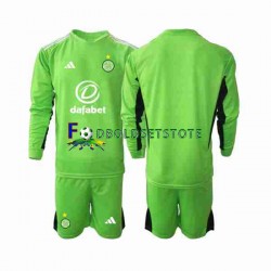 Celtic Trøje Målmand Udebane 2023-2024 Lange ærmer ,Børn Fodboldsæt