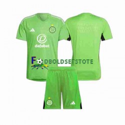 Celtic Trøje Målmand Udebane 2023-2024 Kort ærmer ,Børn Fodboldsæt