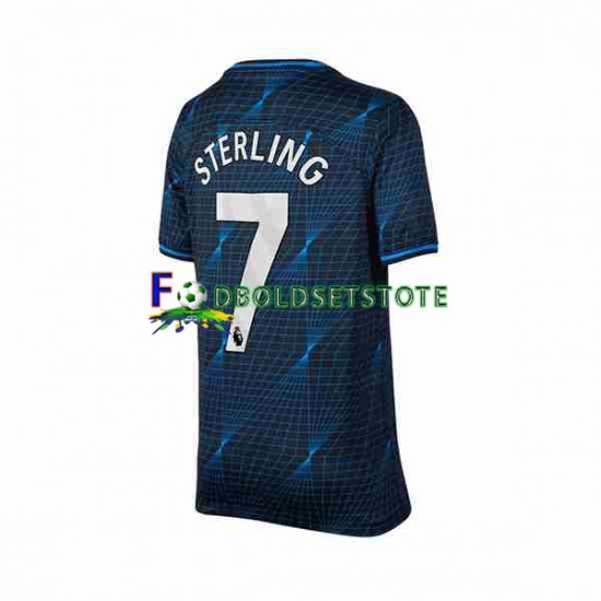 Chelsea Trøje Raheem Sterling 7 Udebane 2023-2024 Kort ærmer ,Mænd Chelsea Trøje Raheem Sterling 7 Udebane 2023-2024 Kort ærmer ,Mænd