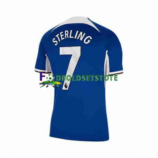 Chelsea Trøje Raheem Sterling 7 Hjemmebane 2023-2024 Kort ærmer ,Mænd Chelsea Trøje Raheem Sterling 7 Hjemmebane 2023-2024 Kort ærmer ,Mænd