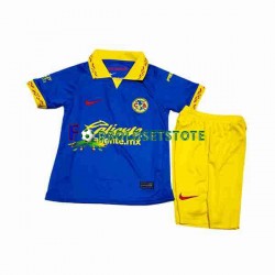 Club América Trøje Udebane 2023-2024 Kort ærmer ,Børn Fodboldsæt
