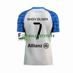 Club Brugge Trøje Andreas Skov Olsen 7 Udebane 2023-2024 Kort ærmer ,Mænd