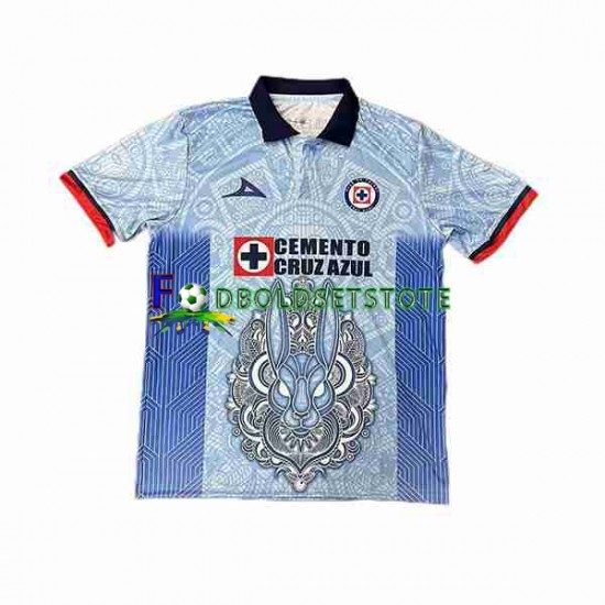 Cruz Azul Trøje Day of the Dead Udebane 2023-2024 Kort ærmer ,Mænd