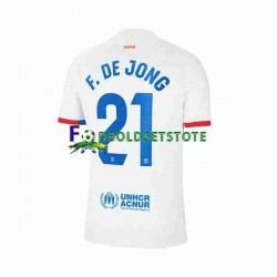 FC Barcelona Trøje Frenkie de Jong 21 Udebane 2023-2024 Kort ærmer ,Mænd
