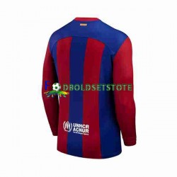 FC Barcelona Trøje Hjemmebane 2023-2024 Lange ærmer ,Mænd