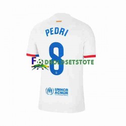FC Barcelona Trøje Pedri 8 Udebane 2023-2024 Kort ærmer ,Mænd