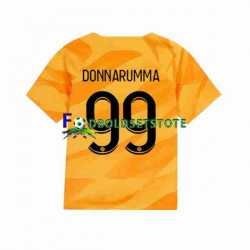 Paris Saint-Germain Trøje Donnarumma 99 Målmand Udebane 2023-2024 Kort ærmer ,Mænd