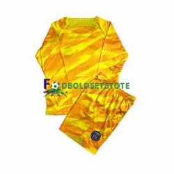 Paris Saint-Germain Trøje Målmand Udebane 2023-2024 Lange ærmer ,Børn Fodboldsæt