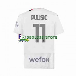 AC Milan Trøje Christian Pulisic 11 Udebane 2023-2024 Kort ærmer ,Mænd