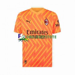 AC Milan Trøje Målmand Udebane 2023-2024 Kort ærmer ,Mænd