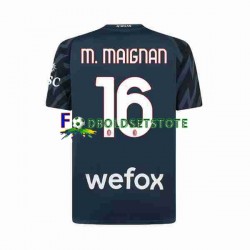 AC Milan Trøje Mike Maignan 16 Målmand 3. Valg 2023-2024 Kort ærmer ,Mænd