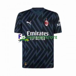 AC Milan Trøje Målmand 3. Valg 2023-2024 Kort ærmer ,Mænd