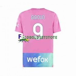 AC Milan Trøje Olivier Giroud 9 3. Valg 2023-2024 Kort ærmer ,Mænd