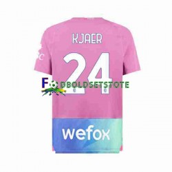 AC Milan Trøje Simon Kjaer 24 3. Valg 2023-2024 Kort ærmer ,Mænd