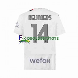 AC Milan Trøje Tijjani Reijnders 14 Udebane 2023-2024 Kort ærmer ,Mænd