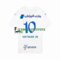 Al Hilal Trøje Neymar JR 10 Udebane 2023-2024 Kort ærmer ,Mænd