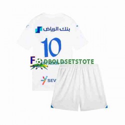 Al Hilal Trøje Neymar JR 10 Udebane 2023-2024 Kort ærmer ,Børn Fodboldsæt