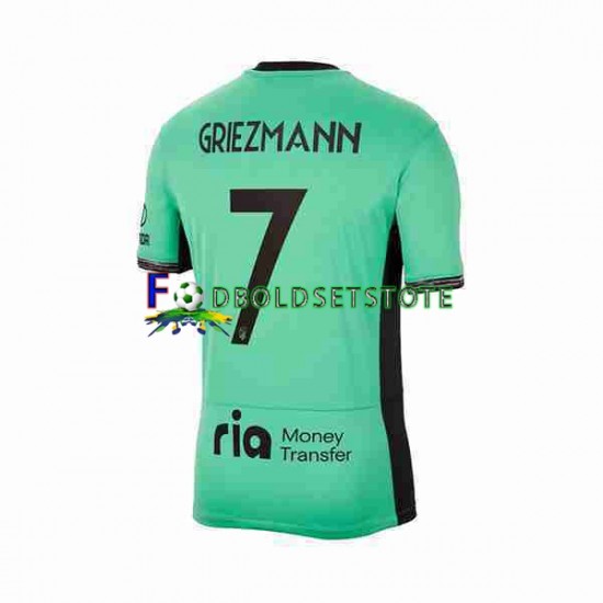 Atlético Madrid Trøje 2 Antoine Griezmann 7 3. Valg 2023-2024 Kort ærmer ,Mænd Atlético Madrid Trøje 2 Antoine Griezmann 7 3. Valg 2023-2024 Kort ærmer ,Mænd