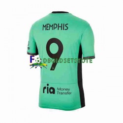 Atlético Madrid Trøje 2 Memphis Depay 9 3. Valg 2023-2024 Kort ærmer ,Mænd