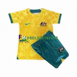 Australien Trøje Hjemmebane 2022 Kort ærmer ,Børn Fodboldsæt