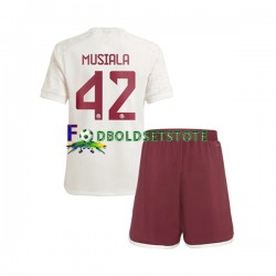 FC Bayern München Trøje Jamal Musiala 42 3. Valg 2023-2024 Kort ærmer ,Børn Fodboldsæt