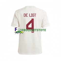 FC Bayern München Trøje Matthijs de Ligt 4 3. Valg 2023-2024 Kort ærmer ,Mænd