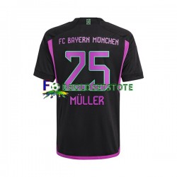FC Bayern München Trøje Thomas Muller 25 Udebane 2023-2024 Kort ærmer ,Mænd