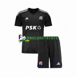 Dinamo Zagreb Trøje Målmand Udebane 2023-2024 Kort ærmer ,Børn Fodboldsæt