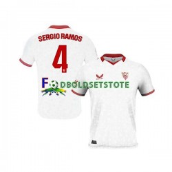 Sevilla FC Trøje Sergio Ramos 4 Hjemmebane 2023-2024 Kort ærmer ,Mænd
