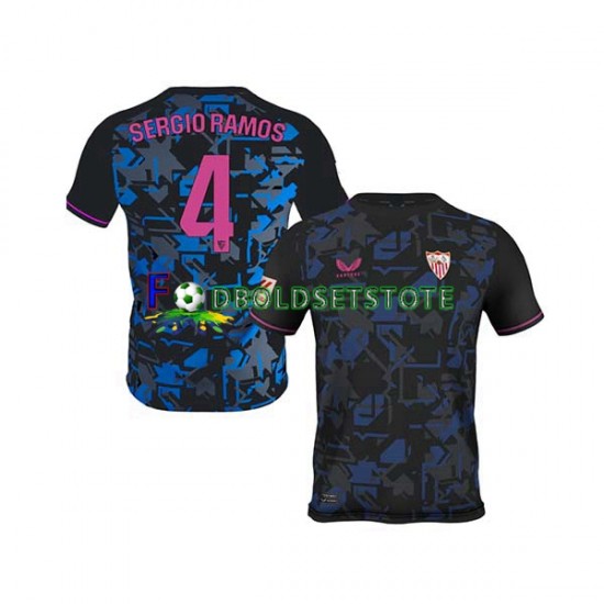 Sevilla FC Trøje Sergio Ramos 4 3. Valg 2023-2024 Kort ærmer ,Mænd