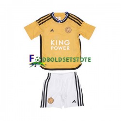Leicester City Trøje 3. Valg 2023-2024 Kort ærmer ,Børn Fodboldsæt