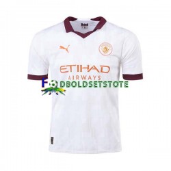 Manchester City Trøje Udebane 2023-2024 Kort ærmer ,Mænd