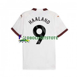 Manchester City Trøje Erling Haaland 9 Udebane 2023-2024 Kort ærmer ,Mænd