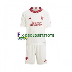 Manchester United Trøje 3. Valg 2023-2024 Kort ærmer ,Børn Fodboldsæt