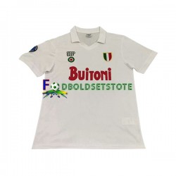 Napoli Trøje 1987 1988 Retro Udebane Kort ærmer ,Mænd