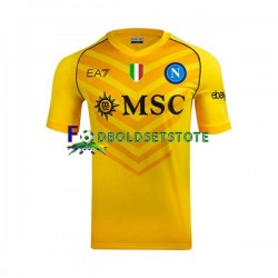 Napoli Trøje Målmand Udebane 2023-2024 Kort ærmer ,Mænd