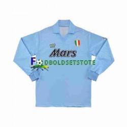 Napoli Trøje 1990 1991 Retro Hjemmebane Lange ærmer ,Mænd