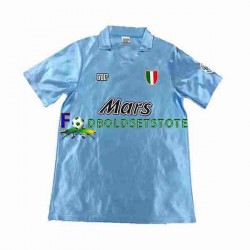 Napoli Trøje 1990 1991 Retro Hjemmebane Kort ærmer ,Mænd
