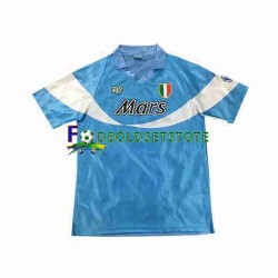 Napoli Trøje Special 1990 1991 Retro Hjemmebane Kort ærmer ,Mænd