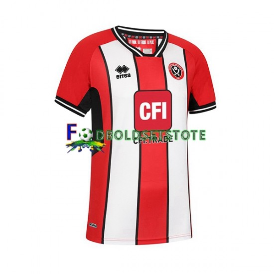Sheffield United Trøje Hjemmebane 2023-2024 Kort ærmer ,Mænd