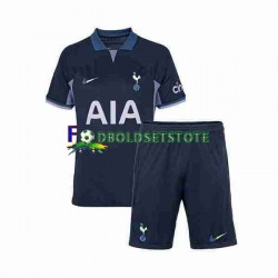 Tottenham Hotspur Trøje Udebane 2023-2024 Kort ærmer ,Børn Fodboldsæt